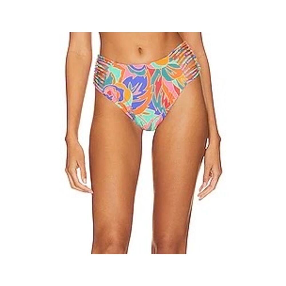 NEW Stone‎ Fox Swim Women’s XS Simone Bottom in Stained Glass NWT